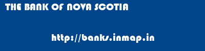 THE BANK OF NOVA SCOTIA       banks information 